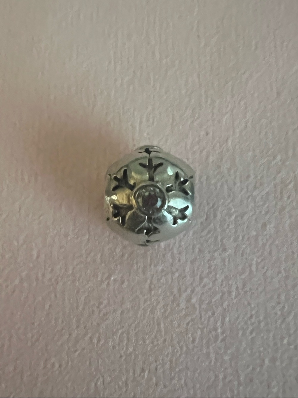 PANDORA Snowflake Charm Retired